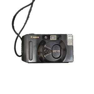 Canon Snappy S 35mm Film Camera Point and Shoot Vintage‎ Working Light Comes ON